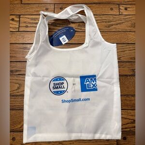 Shop Small by Amex White Tote Bag-NWT